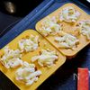 百均カヌレ型で♪カニカマと厚揚げのチーズ焼きの工程4