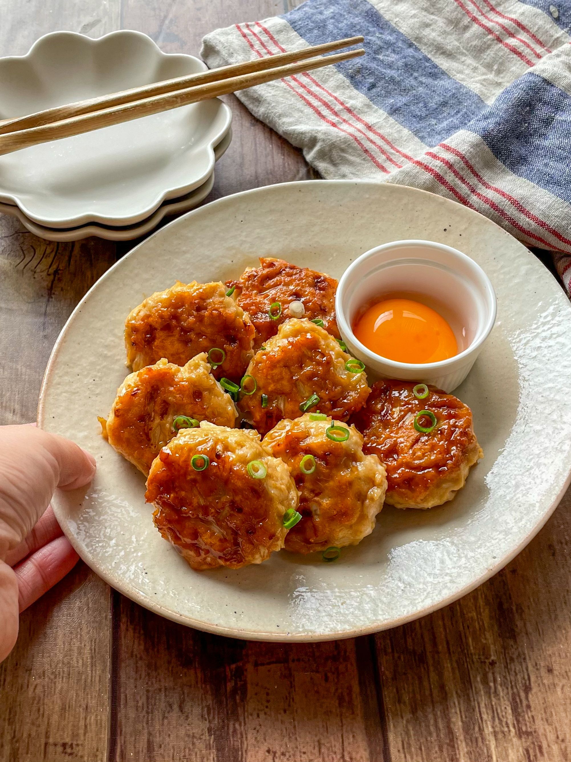 鶏ともやしの甘辛つくね | レシピサイトNadia