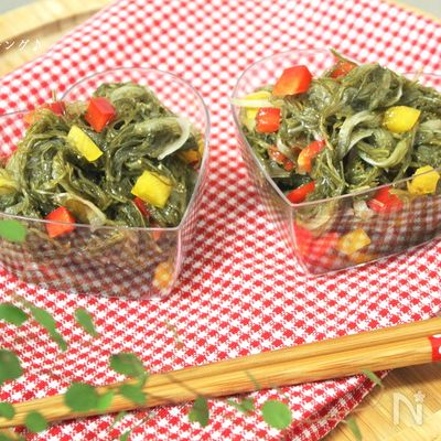 混ぜるだけ♪納豆こんぶde新玉ねぎのイタリアンサラダ