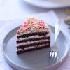 レインボー＊チョコレートケーキ＊バターなし