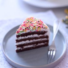 レインボー＊チョコレートケーキ＊バターなし