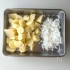トマト缶不要！簡単♪マッシュポテトのミートグラタンの工程1