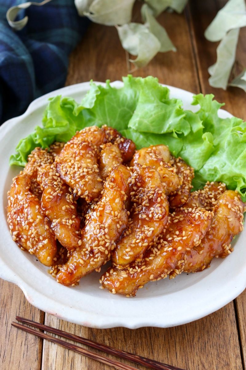 やみつき！やわらかスティックチキン＊はちみつ醤油味 | レシピサイトNadia