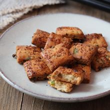 ざくざく！米粉のネギ味噌クッキー