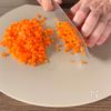【簡単ご飯泥棒の完成‼️】
刻み野菜のそぼろ煮の下準備