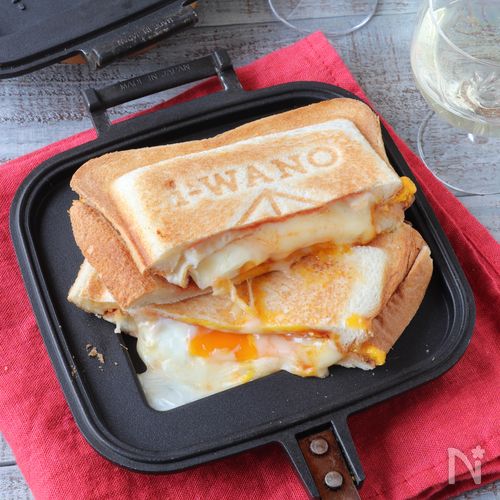 ビスマルク風ホットサンド