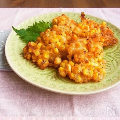 とうもろこしのスパイシービールフリッター