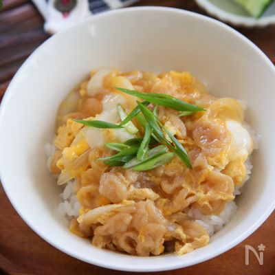 3分たぬき丼