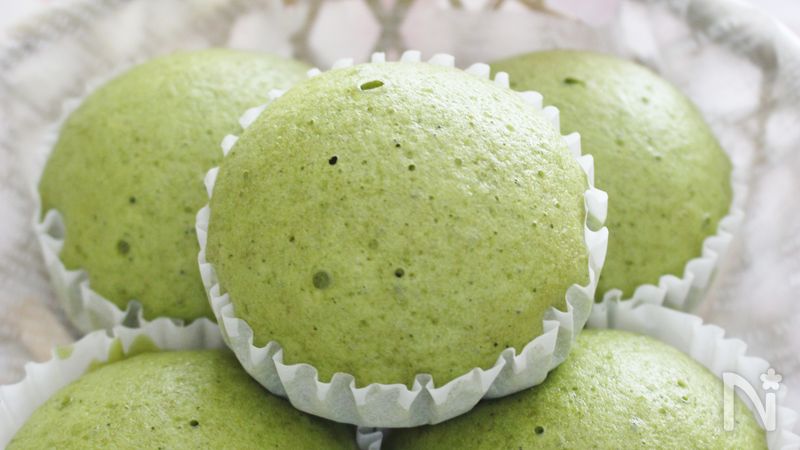 ｈｍで作る簡単抹茶蒸しパン By さっちん レシピサイト Nadia ナディア プロの料理家のおいしいレシピ