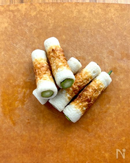 甘辛オクラちくわ作り方1