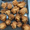 そら・ゆずの作ってみた!投稿(ミックス粉でりんご入りサーターアンダギー)