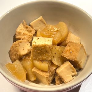しーちゃんの作ってみた!投稿(味しみ♡とろとろ♡『大根と厚揚げの照り煮』)