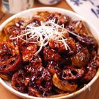 豚肉とれんこんの黒酢酢豚😋本場中国の黒酢あんの作り方💖