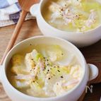 とろとろ白菜の卵スープ