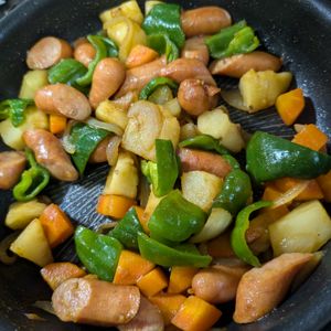 たかし（娘2人）の作ってみた!投稿(子供も大人もみんな大好き！ジャーマンポテト和風カレー味)