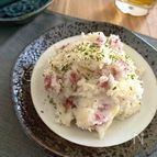楽して作る＊ベーコンチーズマッシュポテト