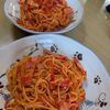 花月雨音🪷の作ってみた!投稿(トマト缶で簡単♪暗殺者のパスタ)