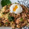 すみれの作ってみた!投稿(【旨辛肉みそ冷やしラーメン】肉味噌も卵もレンジでラク！早い！)