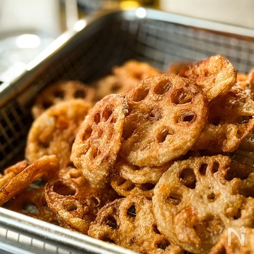 食べなきゃ損!カリッカリ★れんこん唐揚げ