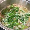 ひき肉と小松菜の豆乳担々春雨スープ【濃厚!飲み干すおいしさ】の工程3