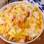 行列のどんぶり亭の🍚豚バラごぼうの柳川風卵とじすき煮丼🤩