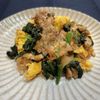 mi♡の作ってみた!投稿(ほうれん草と豚こま《やみつき♡にんにくマヨぽん》)