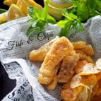 骨なし皮なし＊ヘルシーな魚料理＊フィッシュ&チップス