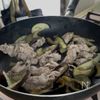 【ご飯が進む味！】茄子と豚肉の生姜焼きの工程1