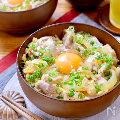 親子丼×TKG!?『たっぷり卵の子沢山☆親子丼』