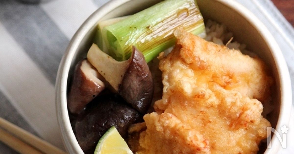 鶏天丼。 | レシピサイトNadia