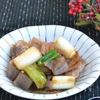 豚バラこんにゃくの甘辛生姜炒め【作り置き