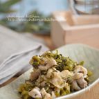 豚肉のガーリック高菜炒め
