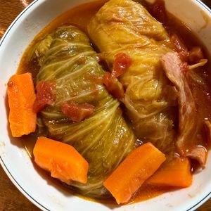 まさの作ってみた!投稿(【ロールキャベツのトマト煮込み】冬に食べたい絶品定番おかず！)