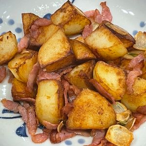 とーるじーじの作ってみた!投稿(【こんがりペペロン風ポテト】やみつきおつまみ✨️)