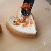 材料3つで!【ハートのパングラタン♡】の工程5