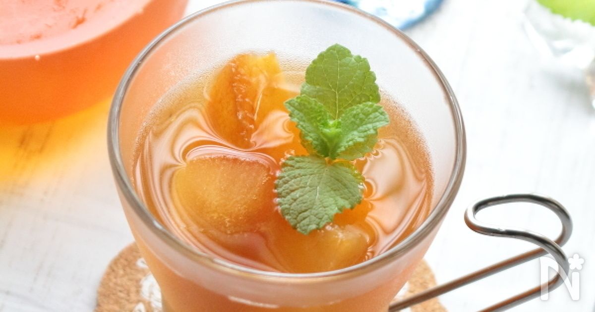 桃のフレーバーティ By ひなちゅん レシピサイト Nadia ナディア プロの料理家のおいしいレシピ