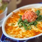 薄力粉不使用‼︎とろける明太ポテトグラタン🫕