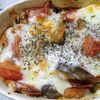 はるねこの作ってみた!投稿(なすのトマトチーズ焼き『焼肉のタレでスパイシー♪』)