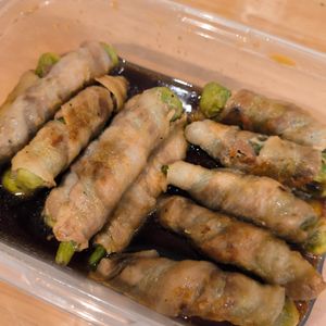 1074129の作ってみた!投稿(食感楽しい♪オクラの肉巻き)