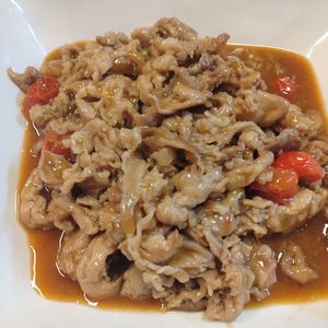 なべ円の作ってみた!投稿(【豚こまとミニトマトのしょうが焼き】ご飯がすすむ♪)
