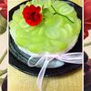 チョロリスの作ってみた!投稿(シャインマスカットのレアチーズケーキ)