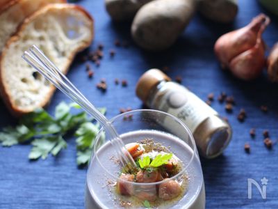 お洒落な濃厚マーブルポタージュ By Yuko Amari レシピサイト Nadia ナディア プロの料理家のおいしいレシピ