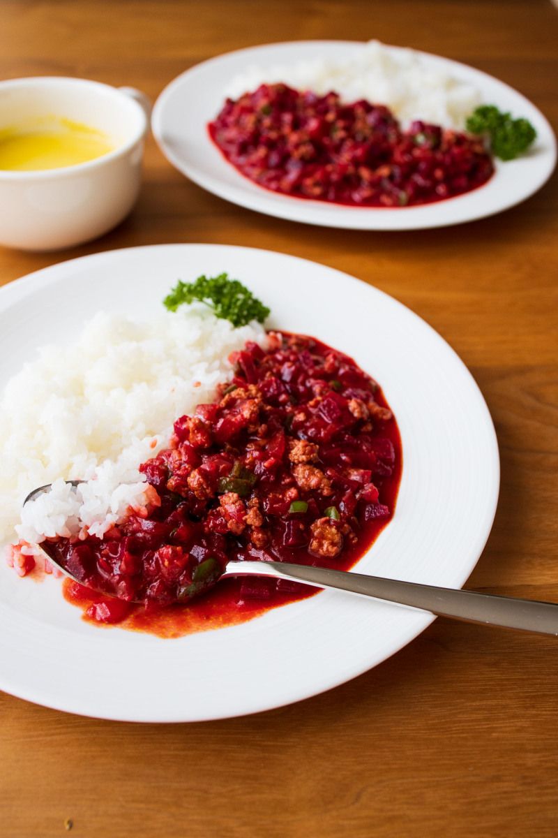 ビーフ＆ビーツカレーのレシピ