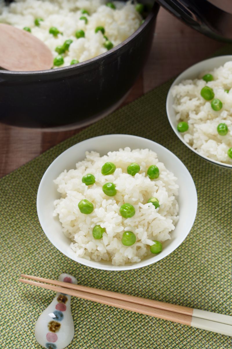 まるごとえんどう豆で美味しく！豆ご飯 | レシピサイトNadia