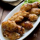 揚げずに名古屋の手羽先風甘辛焼きと鶏スープセット