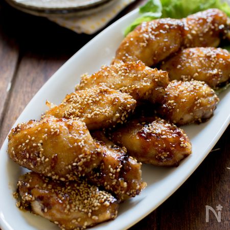 揚げずに名古屋の手羽先風甘辛焼きと鶏スープセット By すがたなみ 菅田奈海 レシピサイト Nadia ナディア プロの料理家のおいしい レシピ