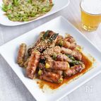 アスパラの豚巻き＊オイスターソース～スタミナアップに☆
