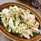 【冷凍作り置き】レンジで簡単！胸肉ときゅうりのサッパリ和え