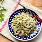 食材1つだけ！無限のり塩れんこん