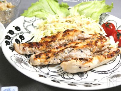 オーブンにお任せ 鶏ささみのマヨネーズ焼き 七味風味 By きよみんーむぅ レシピサイト Nadia ナディア プロの料理家のおいしいレシピ